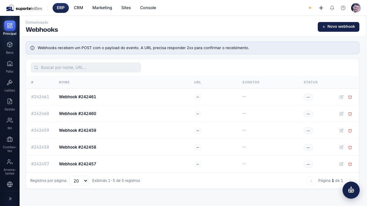 Webhooks