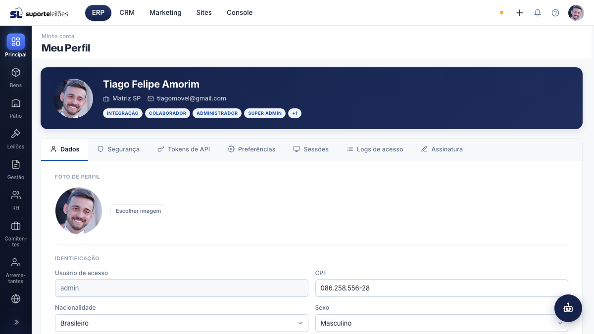 Meu Perfil