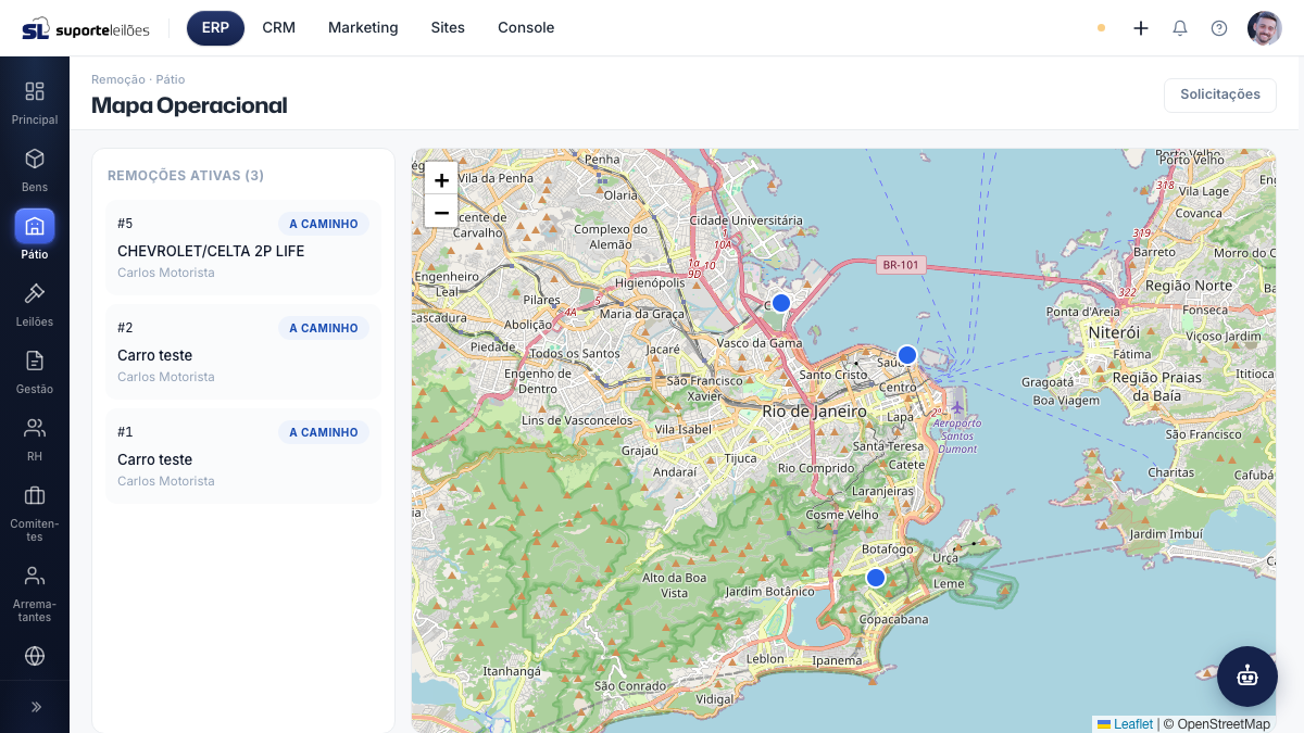 Mapa Operacional